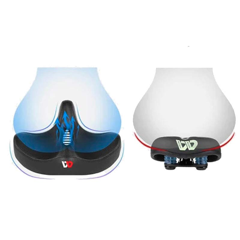 Bicycle saddle painless Extra wide
