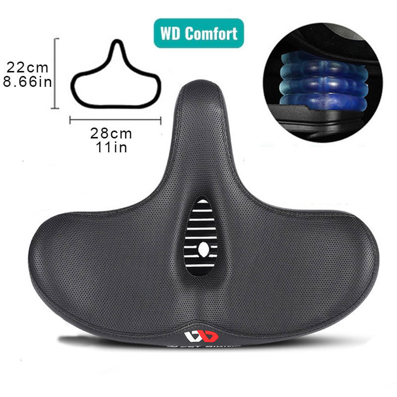 Bicycle saddle painless Extra wide